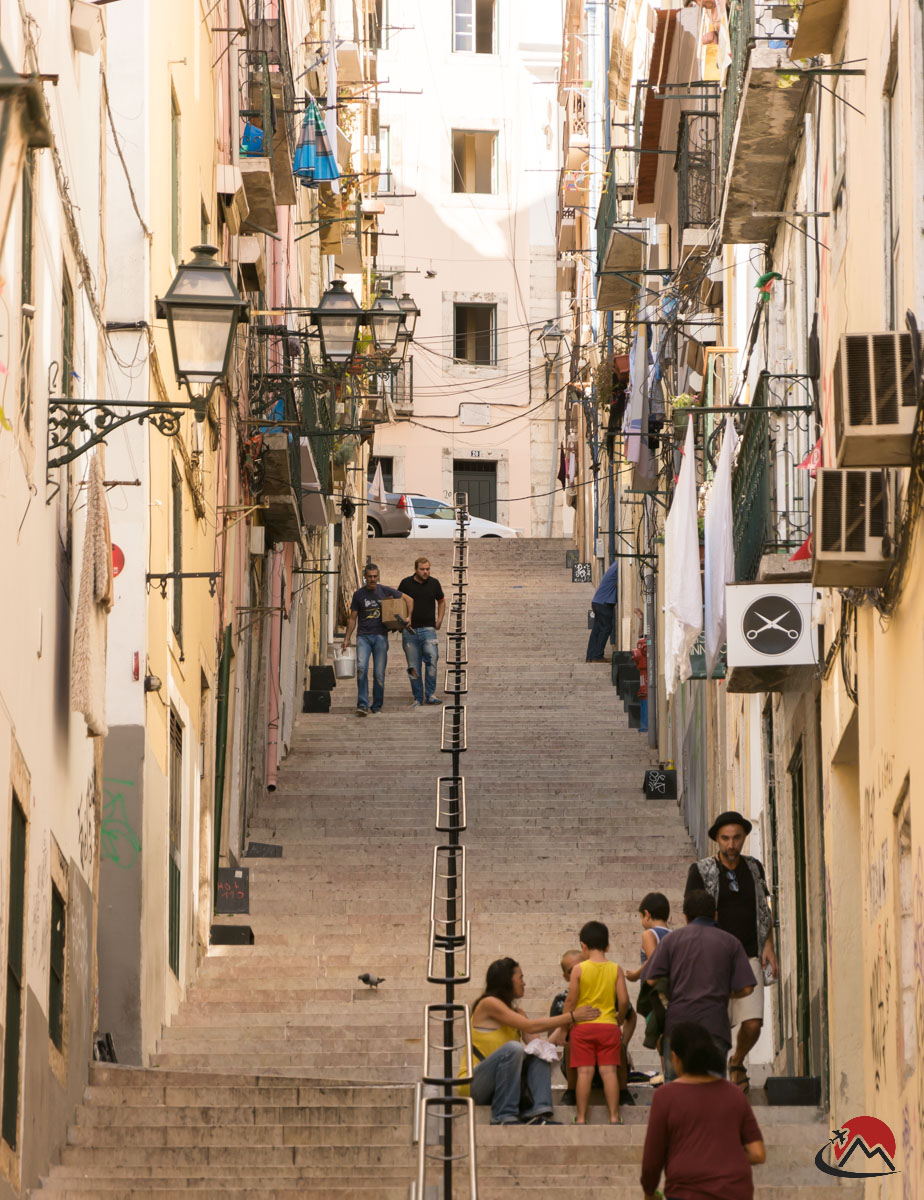 Calçada da Bica Grande,Lisbon,Portugal