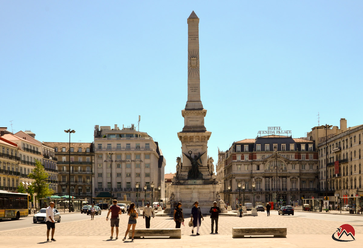Monumento aos Restauradores,Lisbon,Portugal